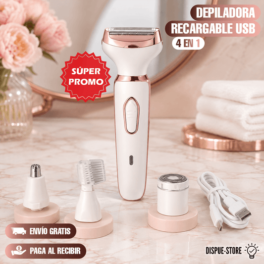 QuadSkin Pro - Tu rutina de depilación completa en casa